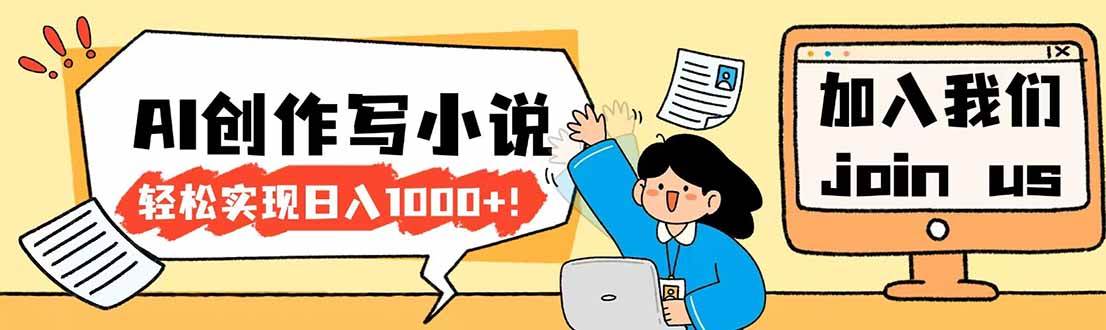(17822期)26年最新风口项目AI工具创作写小说,轻松实现日入1000+ (17822期)26年最新风口项目AI工具创作写小说,轻松实现日入1000+