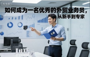 如何成为一名优秀的外贸业务员,从新手到专家-知知学社