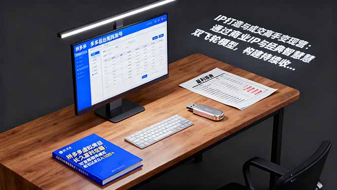 IP打造与成交高手变现营:通过商业IP+经典智慧双飞轮模型 构建持续收钱系统-知知学社