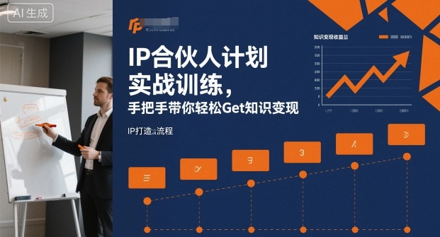 IP合伙人计划实战训练,手把手带你轻松Get知识变现 – 知知学社-知知学社