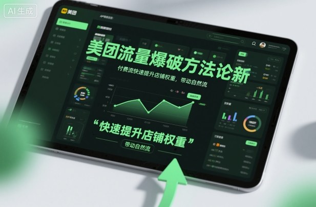 美团流量爆破方法论,付费流快速提升店铺权重,带动自然流 – 知知学社-知知学社