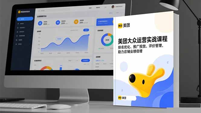 美团大众运营实战课程，排名优化、推广投放、评价管理，助力店铺业绩倍增 – 知知学社-知知学社