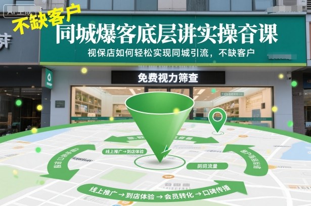 同城引流实战课：视保店高效客户增长策略与案例分享 – 知知学社-知知学社