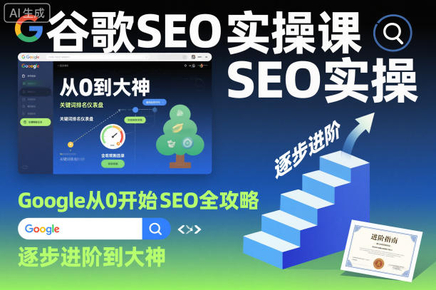 Google SEO实操攻略:从零开始到精通的进阶指南 – 知知学社-知知学社